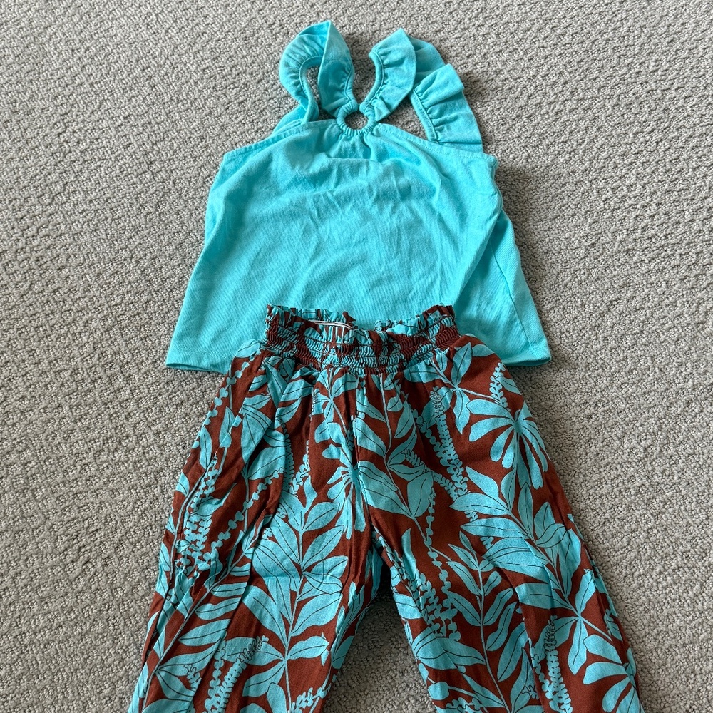 Janie and Jack 2T Top & Bottom Set - Make way for Sun